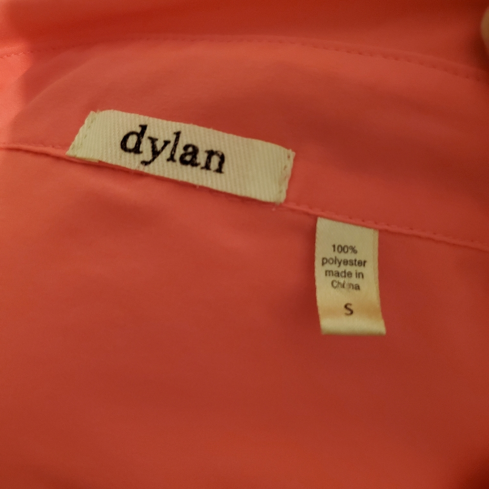 Dylan Button Down Shirt in Neon Pink - Picture 4 of 4
